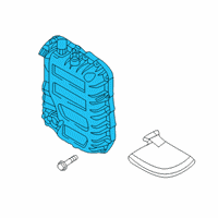 OEM Kia Rio Cover-Valve Body Diagram - 452802F000