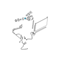 OEM Ford Freestyle Disc Snap Ring Diagram - -W704579-S430