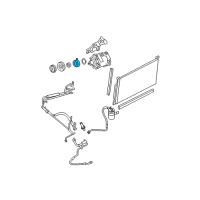 OEM 2007 Ford Freestyle Clutch Coil Diagram - 5F9Z-19D798-BA