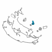 OEM 2022 BMW 840i Parking Sensors Diagram - 66202463763