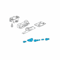 OEM Honda Pilot Sensor Assembly, Tpms Diagram - 06421-S9V-A03