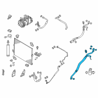 OEM Infiniti Hose-Flexible, Low Diagram - 92480-1MC0D