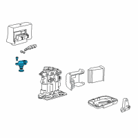 OEM 1996 Chevrolet Camaro Valve Kit, Brake Master Cylinder Solenoid Diagram - 18019204