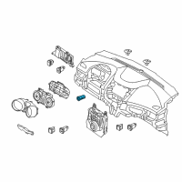 OEM 2016 Hyundai Elantra SWTICH Assembly-Button Start Diagram - 95430-3X010-SA5