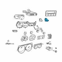 OEM Dodge Ramcharger Heater Blower Switch Plymouth Pick Up Truck Diagram - 4261306