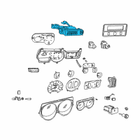 OEM Chrysler Cont Base-HTR Bi Level Serv Diagram - 3848002