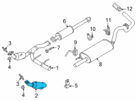 OEM 2022 Ford F-150 CONVERTER ASY Diagram - ML3Z-5E212-K