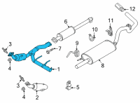 OEM 2022 Ford F-150 CONVERTER ASY Diagram - ML3Z-5E212-T