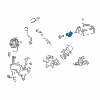 OEM 2017 Toyota Tundra Leak Detect Pump Diagram - 90910-AF006