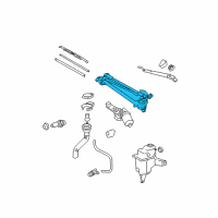 OEM 2009 Toyota RAV4 Front Transmission Diagram - 85150-0R010