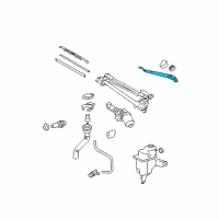 OEM 2012 Toyota RAV4 Wiper Arm Diagram - 85221-0R010