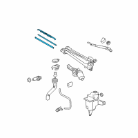 OEM 2012 Toyota RAV4 Front Blade Diagram - 85212-0R040