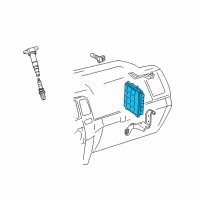 OEM 2013 Toyota 4Runner ECM Diagram - 89661-35L41