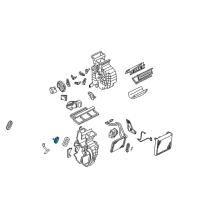 OEM 2004 Kia Spectra Cap Diagram - 971662D200