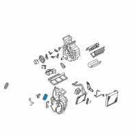 OEM 2006 Kia Spectra Seal-Flange Diagram - 971652F000