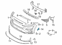 OEM 2022 Hyundai Kona LAMP ASSY-R/REFL & S/MKR FRT, L Diagram - 921A1-J9000