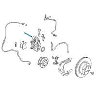 OEM 2020 BMW 440i Gran Coupe Guide Pin Diagram - 34-11-6-850-934