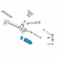 OEM 2017 Honda HR-V Dust Seal Set Diagram - 53429-T5R-013