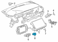 OEM Chevrolet Bolt EUV Start Button Diagram - 42712823