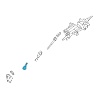 OEM 2017 Lexus LS460 Shaft, Steering Intermediate Diagram - 45297-50031