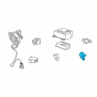 OEM Buick Side Sensor Diagram - 13578678