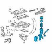 OEM 2022 GMC Canyon Guide Tube Diagram - 55591859