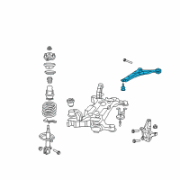 OEM Chrysler Town & Country Front Lower Control Arm Diagram - 4766910AL