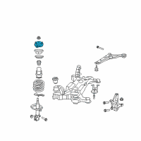 OEM 2009 Chrysler Town & Country Mount-STRUT Diagram - 68369289AA