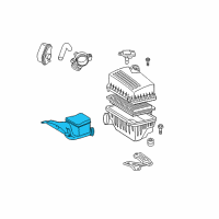 OEM 2007 Toyota Camry Air Inlet Assembly Diagram - 17750-0H060