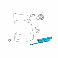 OEM Ram 2500 Housing-TAILGATE Diagram - 68302540AA