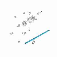 OEM 2007 Ford Freestyle Drive Shaft Assembly Diagram - 7F9Z-4R602-A