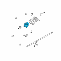 OEM Ford Freestyle Coupling Diagram - 7F9Z-4A232-A