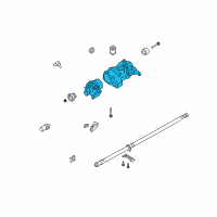 OEM Ford Freestyle Differential Diagram - 5F9Z4026AC