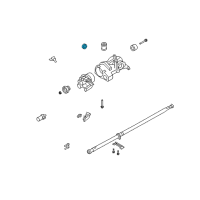 OEM Mercury Montego Axle Seal Diagram - 7F9Z-4B416-A