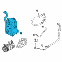 OEM BMW X3 CONDENSER AIR CONDITIONING W Diagram - 64-50-8-075-560