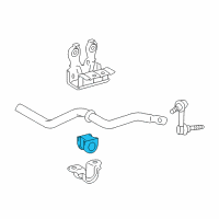 OEM 2020 Lexus RC F Bush, STABILIZER Diagram - 48815-24110