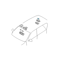 OEM 2006 BMW X3 Bulb Diagram - 63-21-7-160-915
