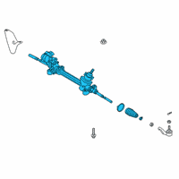 OEM 2022 Lexus ES350 Steering Column Diagram - 4525033D20
