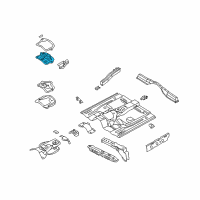 OEM 2002 Nissan Pathfinder Boot-Rubber, Control Lever Diagram - 74960-0W010