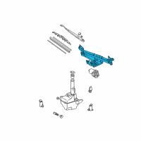 OEM 2001 Toyota Sienna Front Transmission Diagram - 85150-08010