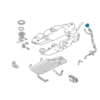 OEM 2007 Mercury Monterey Filler Cap Diagram - 6L2Z-9030-E