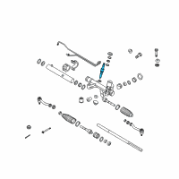 OEM 2009 Kia Borrego Rack and Pinions Diagram - 577172J001