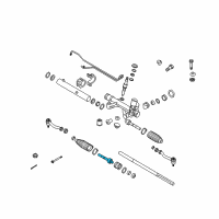 OEM Kia Borrego Inner Ball Joint Assembly-Housing Diagram - 577322J000