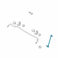 OEM 2016 Hyundai Genesis Coupe Link-Stabilizer Diagram - 54830-2M001