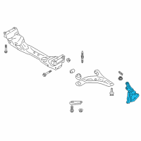 OEM 2015 Scion FR-S Knuckle Diagram - SU003-07498