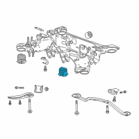 OEM 2018 Cadillac CT6 Bushings Diagram - 22926963