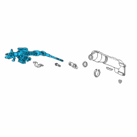OEM Acura Column Assembly, Steering Diagram - 53200-S3V-A03