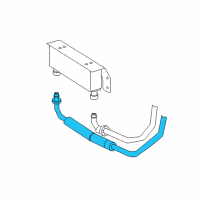 OEM 1997 GMC Savana 2500 Inlet Hose Diagram - 15096851