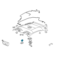 OEM Chevrolet Cobalt Sunroof Switch Diagram - 22716442