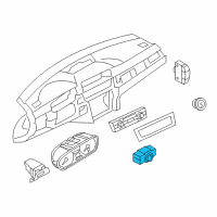 OEM BMW 135i Headlight Switch Diagram - 61-31-9-169-397